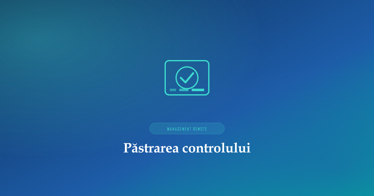 Monitorizare personal la distanță
